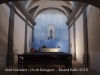 Ermita de Sant Salvador – Os de Balaguer - Fotografia de l'interior obtinguda introduint l'objectiu de la màquina de fotografiar a través d'una petita obertura que hi ha a la porta d'entrada