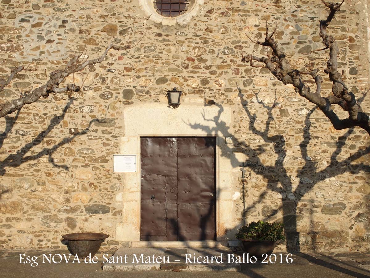 Església NOVA de Sant Mateu – Vall-llobrega