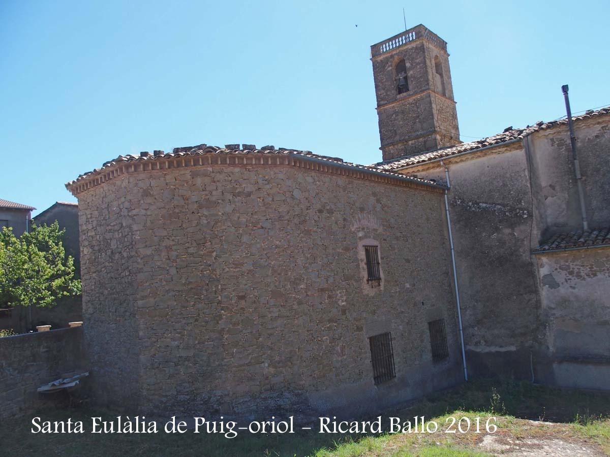 Església de Santa Eulàlia de Puig-oriol – Lluçà