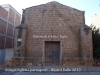 Antiga església parroquial – Vilanova de la Barca - Façana carrer Raval de la Creu
