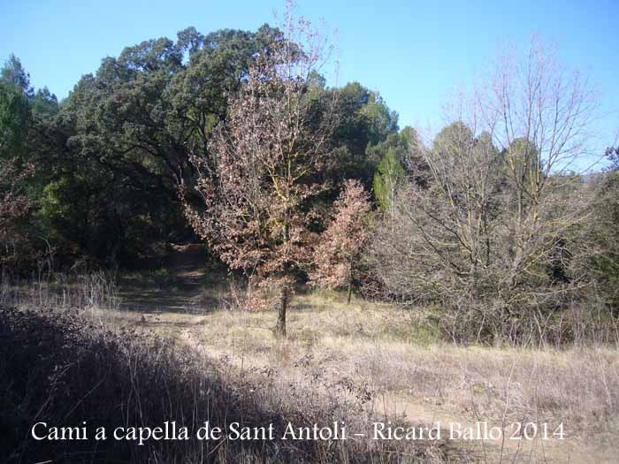 Capella de Sant Antolí – Monistrol de Montserrat - Itinerari.