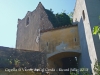 Capella de Sant Vicenç de Cal Cerdà - Aquí veiem el pas elevat que comunica la torre amb la masia.