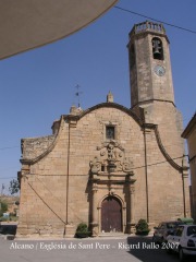 Alcanó - Església parroquial de Sant Pere