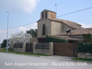 Camí al Castell de Berti-Sant Miquel Sesperxes.
