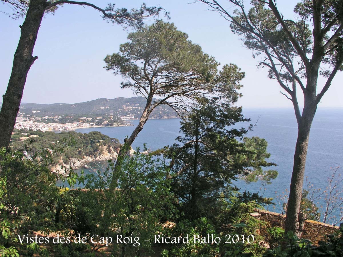 Vistes des del Castell de Cap Roig - Palafrugell