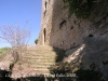 Castell de Castellcir, també conegut com a Castell de La Popa. Escales d'accés a l'edificació.