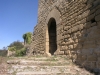 Castell de Castellcir, també conegut com a Castell de La Popa. Porta d'entrada a l'edificació.