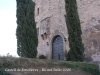 Castell de Fonolleres - Porta d\'entrada principal.