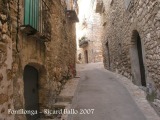 Fontllonga: carrer.