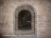 Castell de Les Sitges. Primitiva porta d\'accés a la torre mestra.