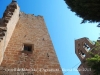 Castell de Montfalcó d'Agramunt – Ossó de Sió - A la dreta el campanar de l'església de Sant Miquel