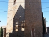 Castell de Montfalcó d'Agramunt – Ossó de Sió - A la paret hi veiem la sombra del campanar de l'església de  Sant Miquel