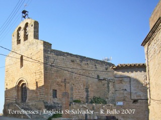 Torrebesses - Església de Sant Salvador