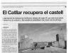 Castell del Catllar - Informació extreta del diari \"El periódico de Catalunya\" - edició del dia 04/02/2008.