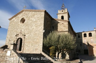 Església parroquial de Santa Maria d'Oló.