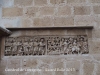 Catedral de Tarragona - Encastat en el mur sobre la porta de la dreta es conserva el sarcòfag de Bethesda, paleocristià del segle IV, representant escenes de la vida de Jesús