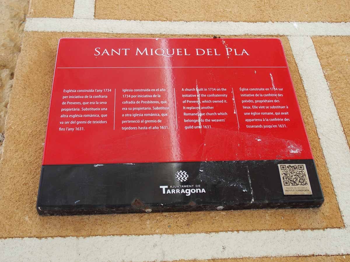 Església de Sant Miquel del Pla – Tarragona