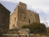 Vistes del castell de les Sitges, des de l\'Església de Sant Pere del castell de les Sitges.