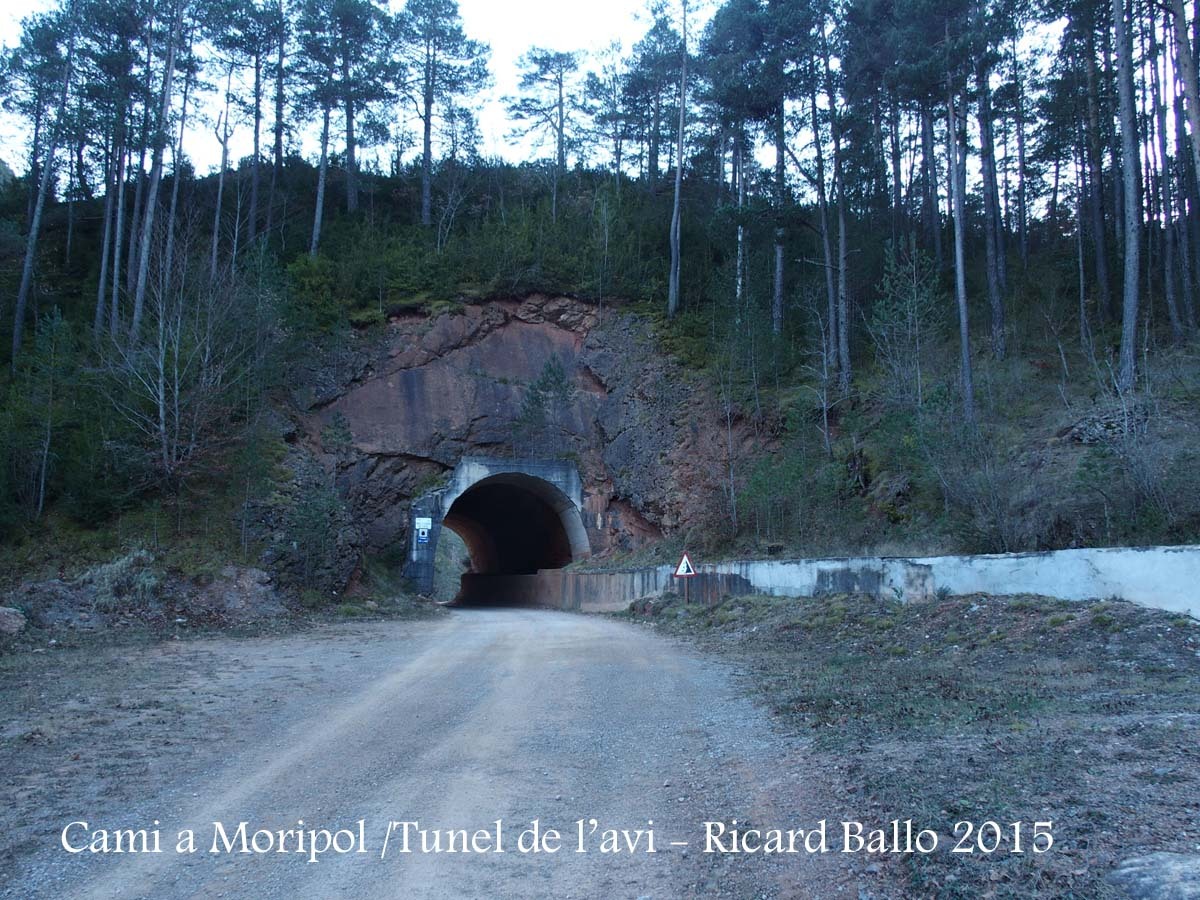 Camí a Sant Vicenç de Moripol - Túnel de l'Avi