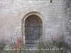 Església de Santa Maria de Montlleó – Ribera d’Ondara - Porta per la que hem accedit a l\'interior.