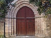 Església parroquial de Sant Esteve – Bagà - Portal de tramontana.