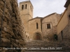 Guimerà - Església de Santa Maria vista des de la pujada al castell..