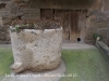 La Guàrdia d'Urgell - Tornabous - Tina de pedra tallada d'una sola peça