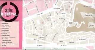 Lleida-Centre Històric - Mapa