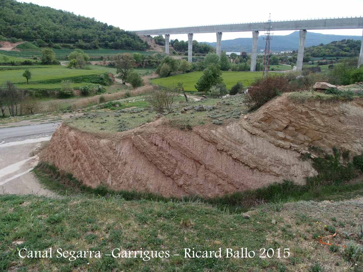 El canal Segarra Garrigues, vist des de la Torre de Valldans – Ponts
