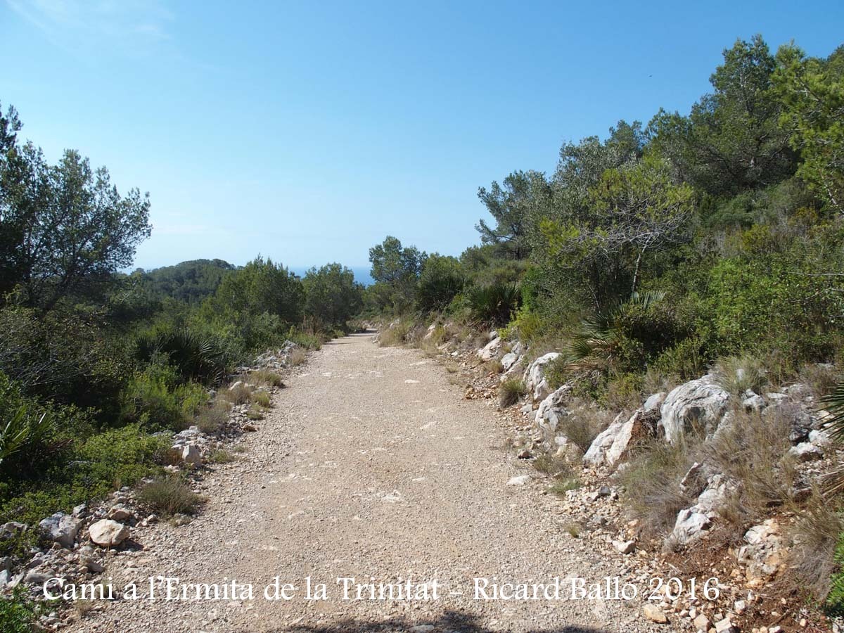 Camí a l'Ermita de la Trinitat