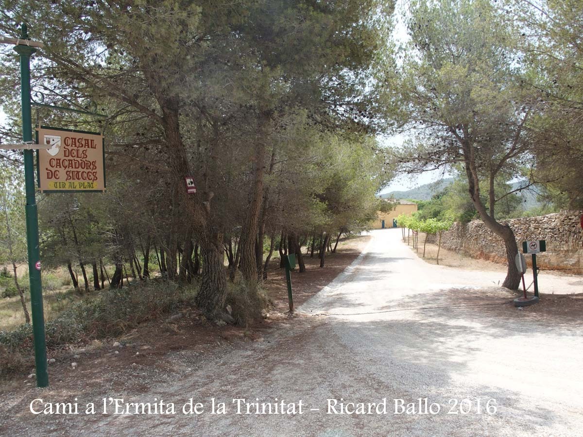 Camí a l'Ermita de la Trinitat