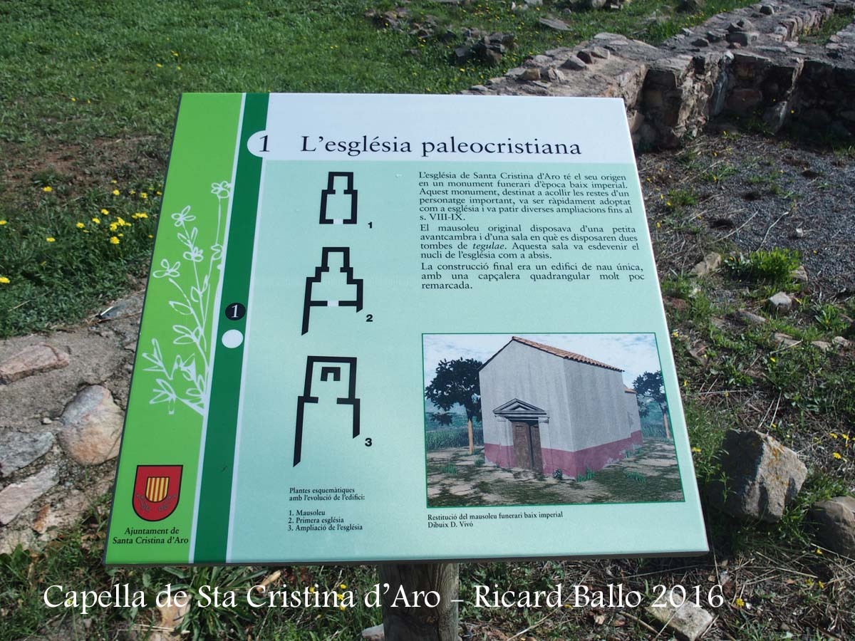 Capella Paleocristiana de Santa Cristina d’Aro – Santa Cristina d’Aro