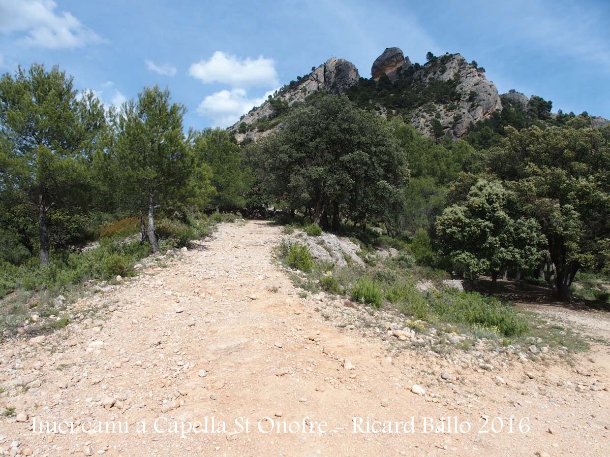 Capella de Sant Onofre – Horta de Sant Joan - Camí