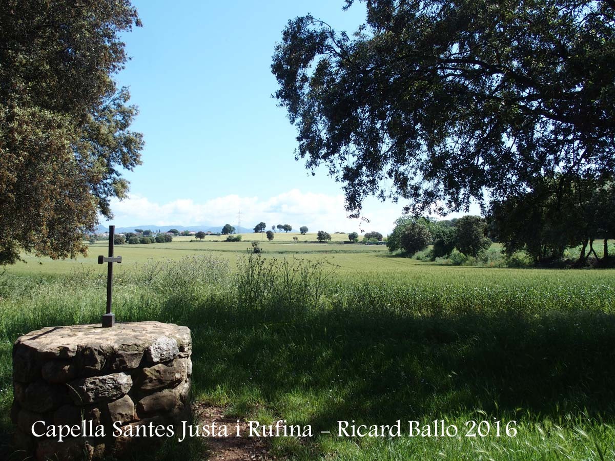 Vistes des de la Capella de Santa Justa i Santa Rufina – Lliçà d’Amunt