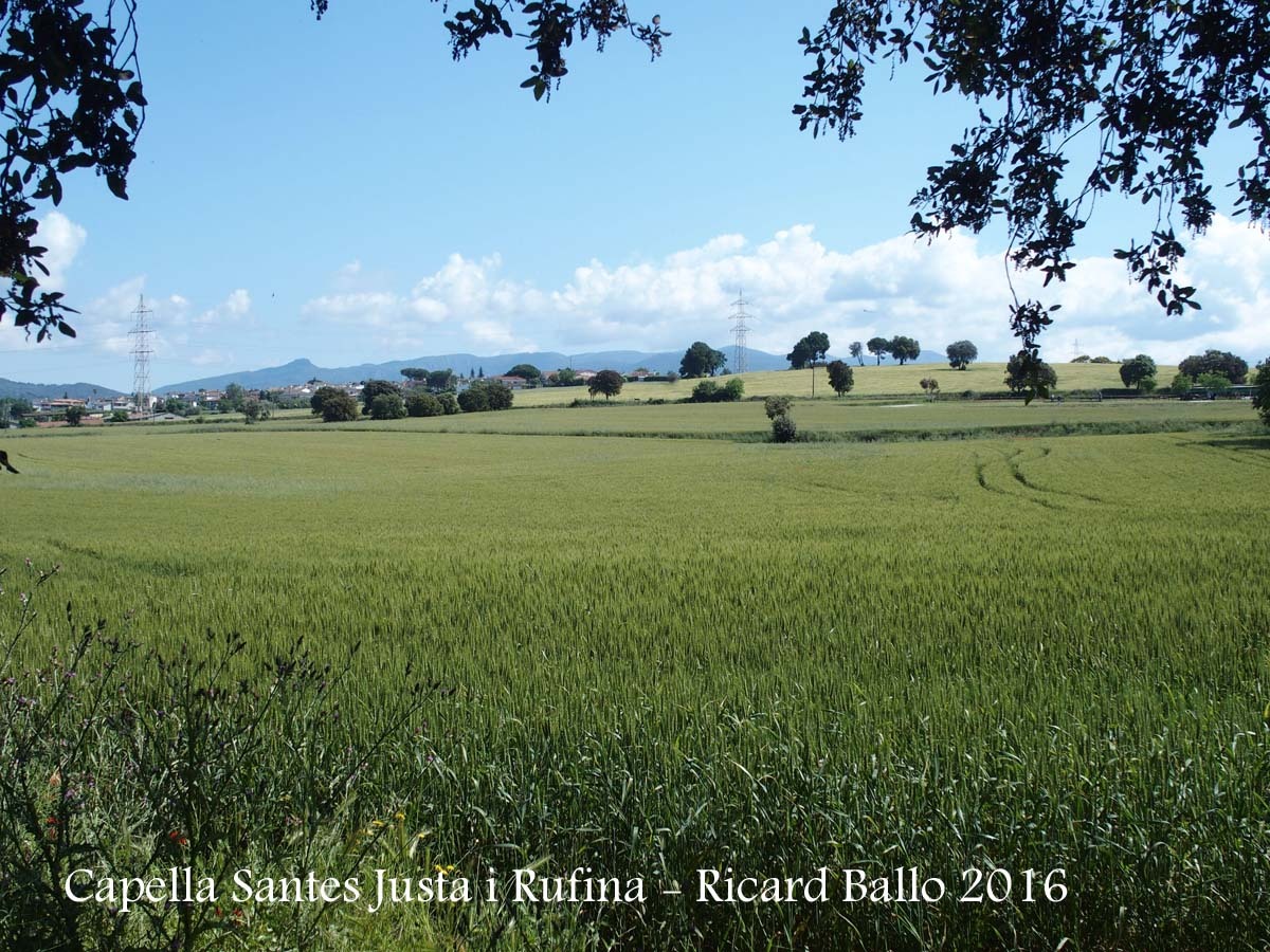 Vistes des de la Capella de Santa Justa i Santa Rufina – Lliçà d’Amunt