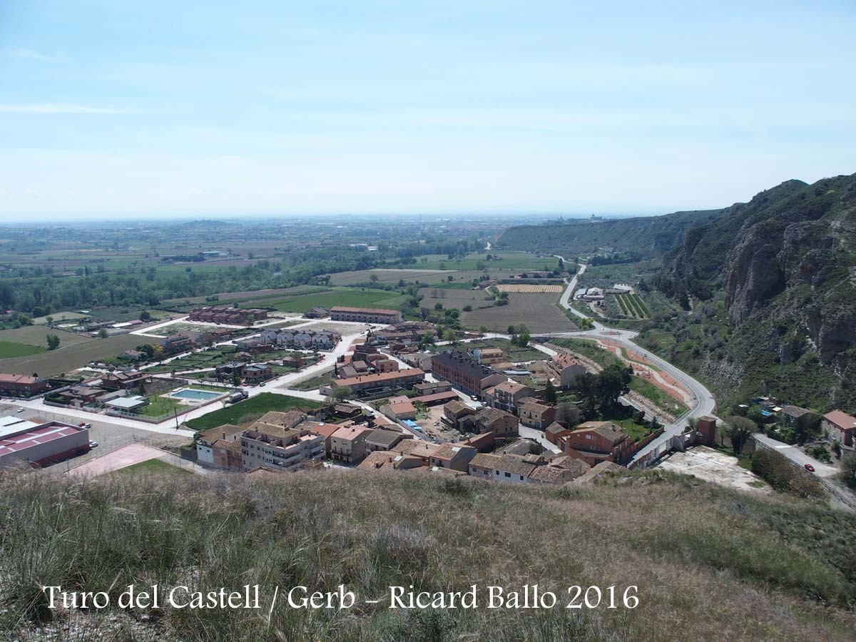 Tossal del castell - Entorn de la Capella de la Verge – Vistes d'Os de Balaguer