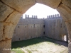 Castell de Montgrí – Torroella de Montgrí - Vista del pati d'armes des d'una finestra de la torre