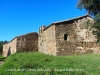 Castell de Sant Cebrià dels Alls – Cruïlles, Monells i Sant Sadurní de L'Heura - L'edificació que apareix en primer terme, a la dreta, és l'església de Sant Cebrià dels Alls