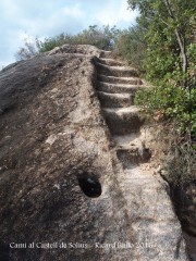 Camí al castell de Solius