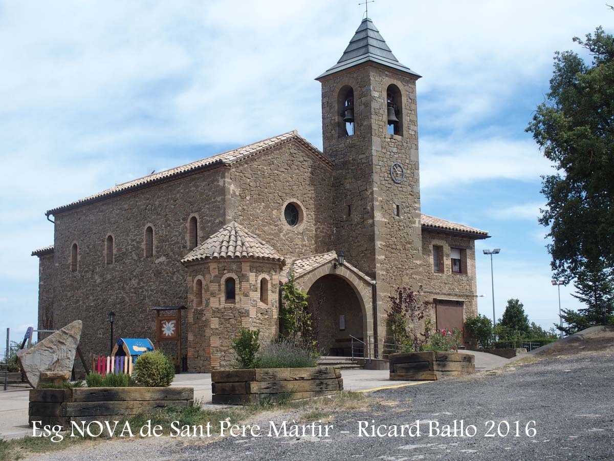 Església NOVA de Sant Pere Màrtir de Peracamps – Llobera