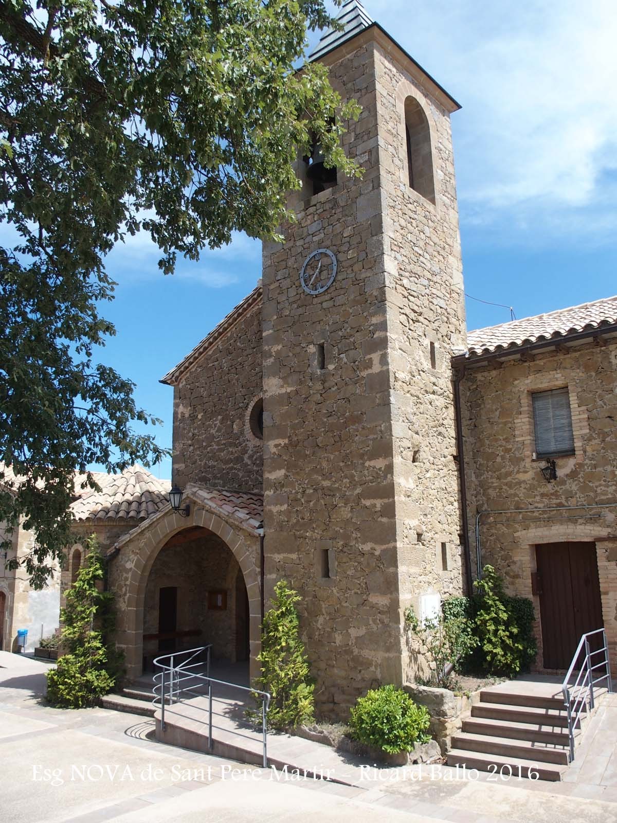 Església NOVA de Sant Pere Màrtir de Peracamps – Llobera