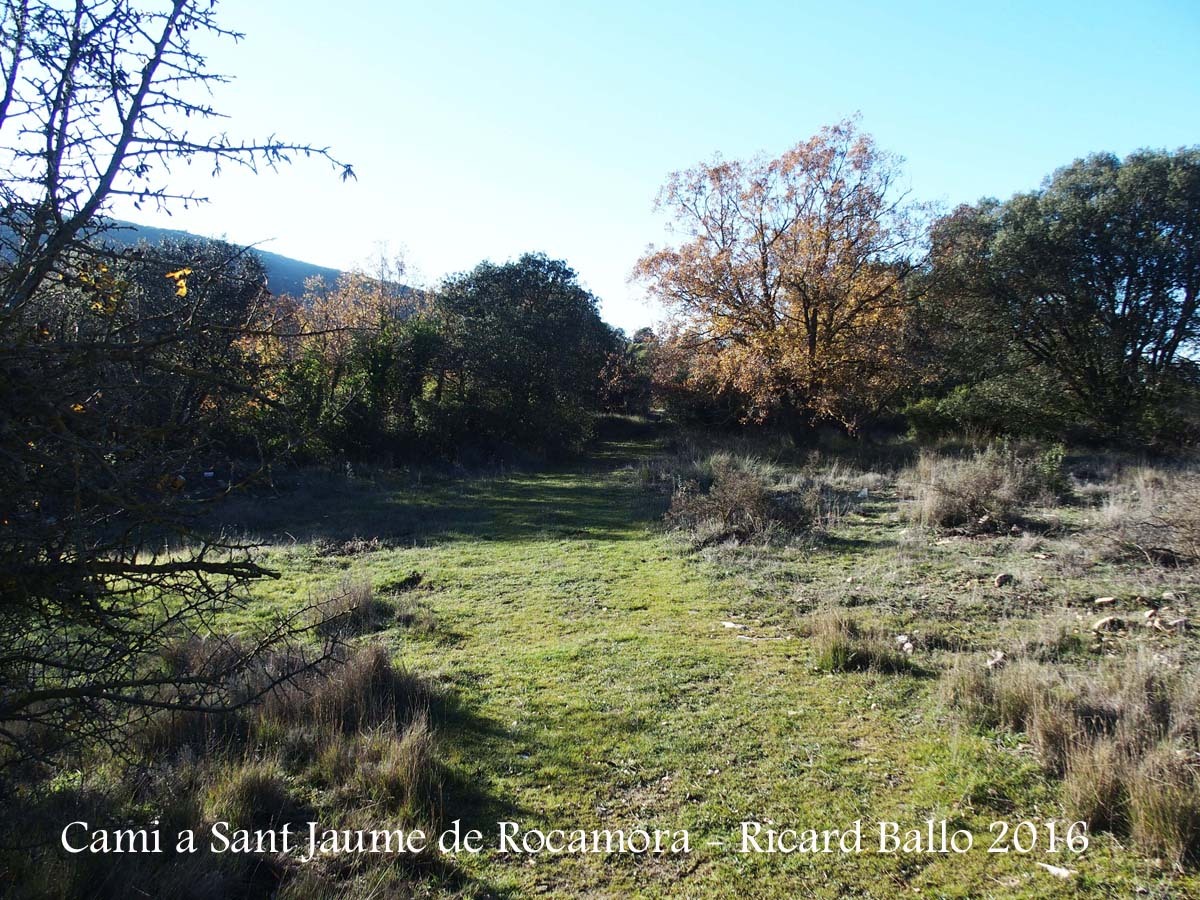 Camí a l'Església de Sant Jaume de Rocamora – Pontils