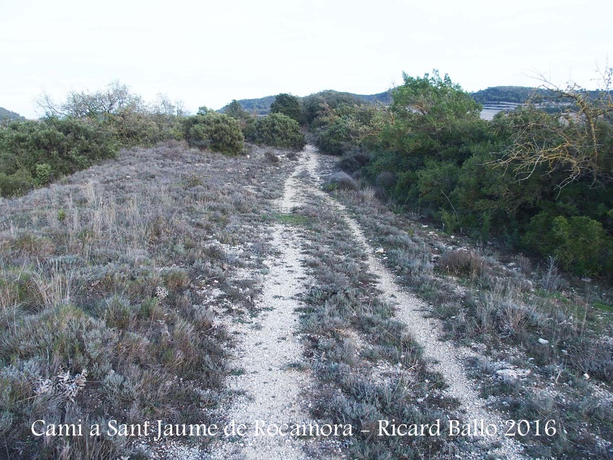 Camí a l'Església de Sant Jaume de Rocamora – Pontils