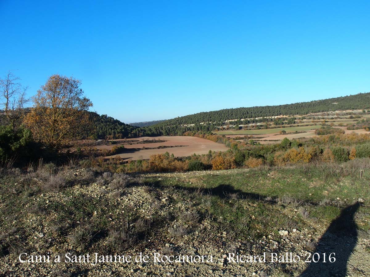 Camí a l'Església de Sant Jaume de Rocamora – Pontils