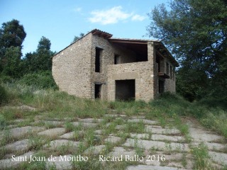 Camí d'accés a l'Església de Sant Joan de Montbó – Canet d’Adri