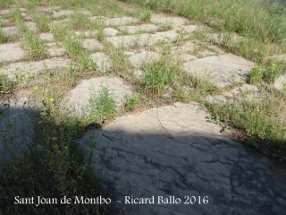 Camí d'accés a l'Església de Sant Joan de Montbó – Canet d’Adri