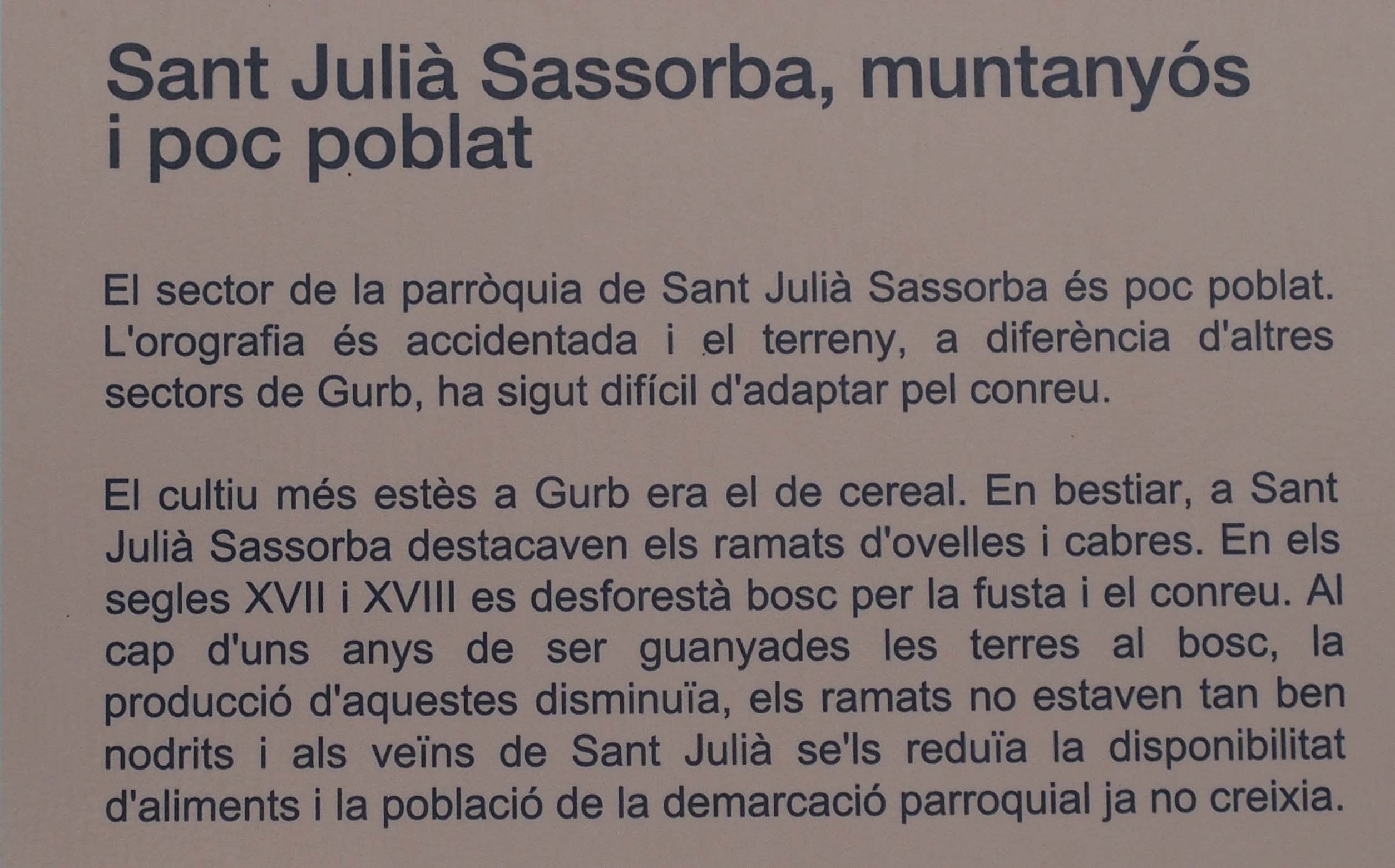 Església de Sant Julià Sassorba – Gurb