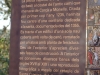 Església de Santa Cristina – Corçà - Plafó informatiu situat al davant de l'església.