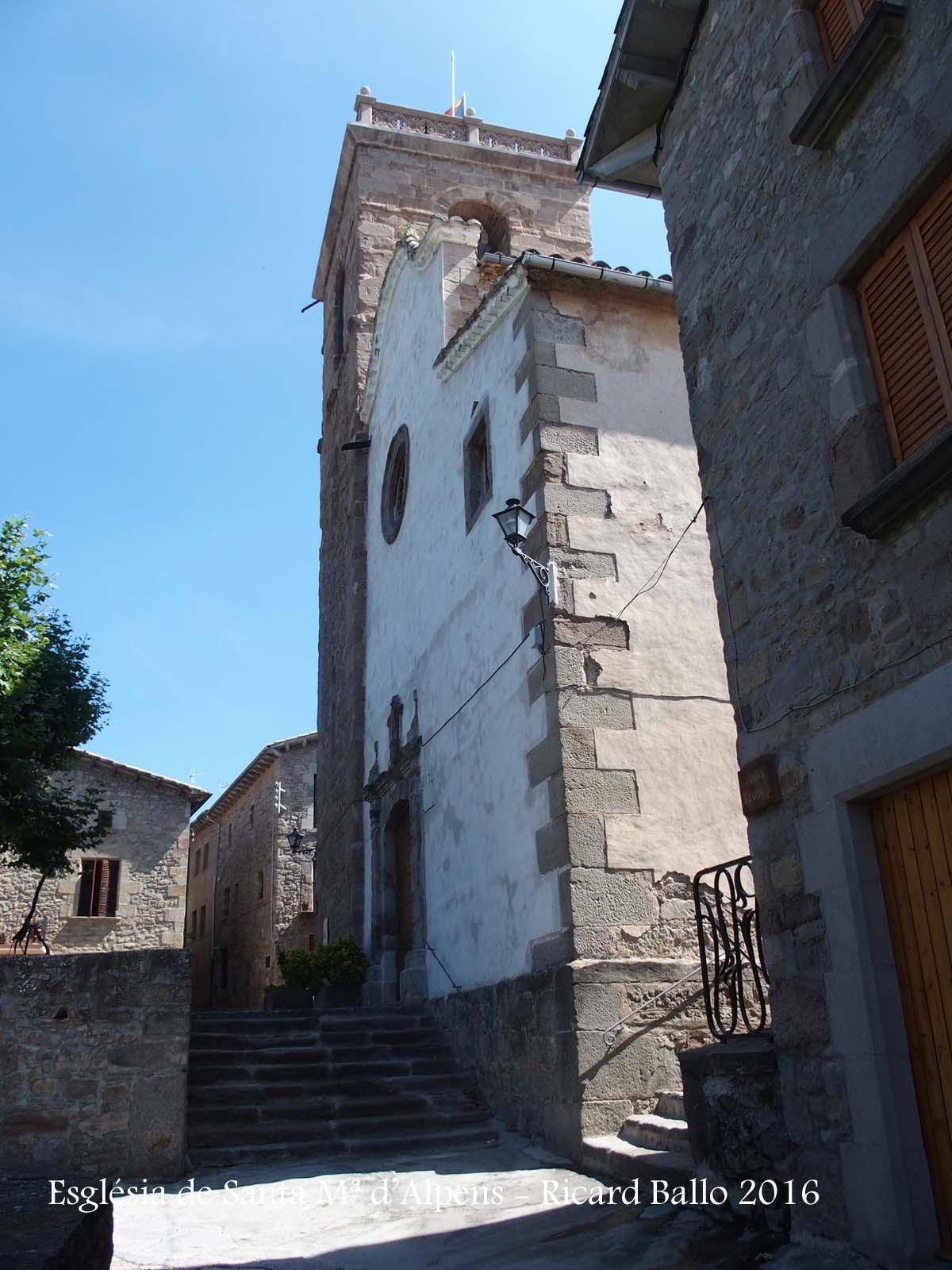 Església parroquial de Santa Maria – Alpens