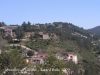 Muralles de Girona. A mitja muntanya veiem la Torre Suchet.